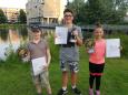 Vlnr Manne Wildeboer, Jamie Derksen en Lieke Boersma
